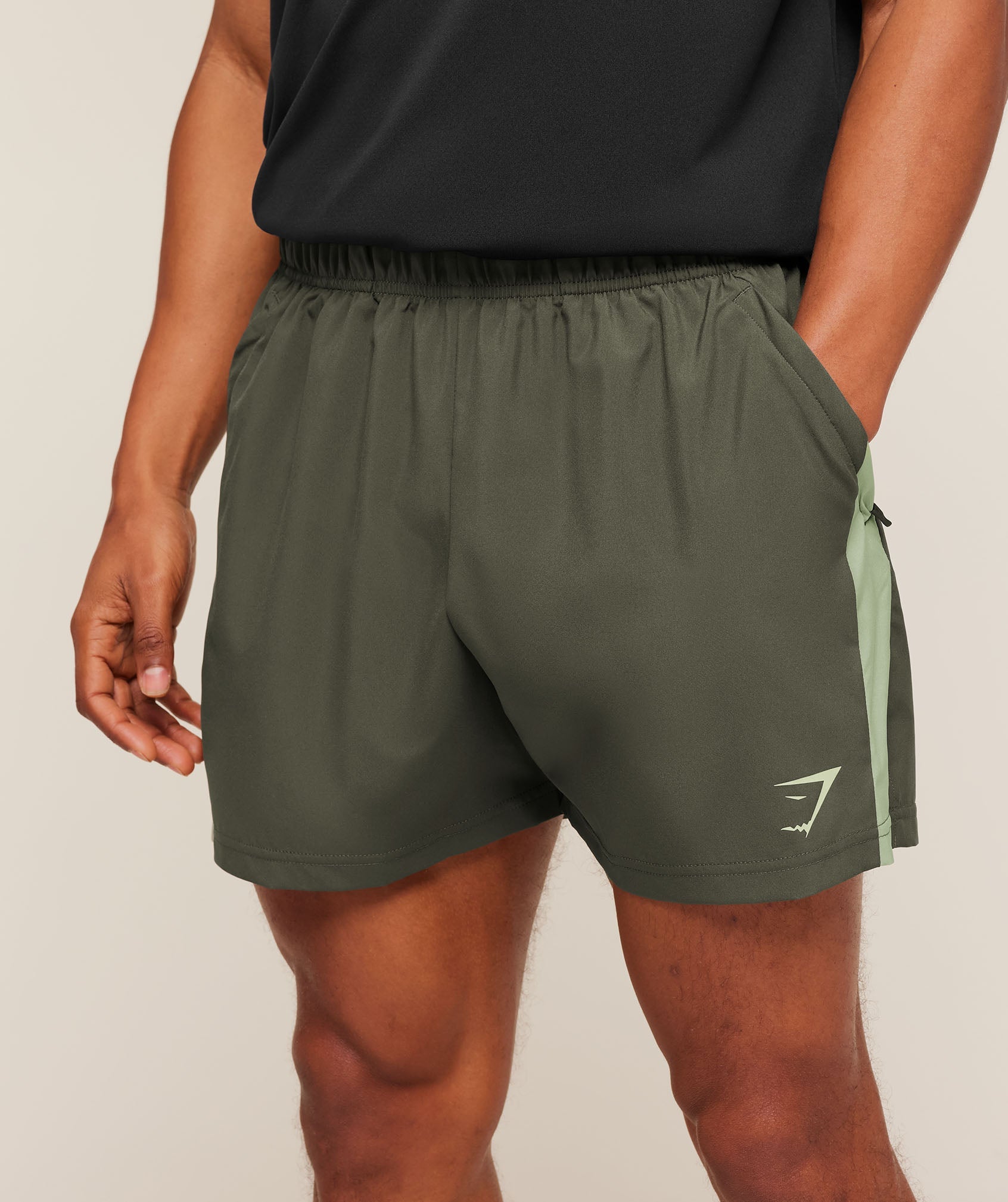 Gymshark Sport 5" Shorts Strength Green
