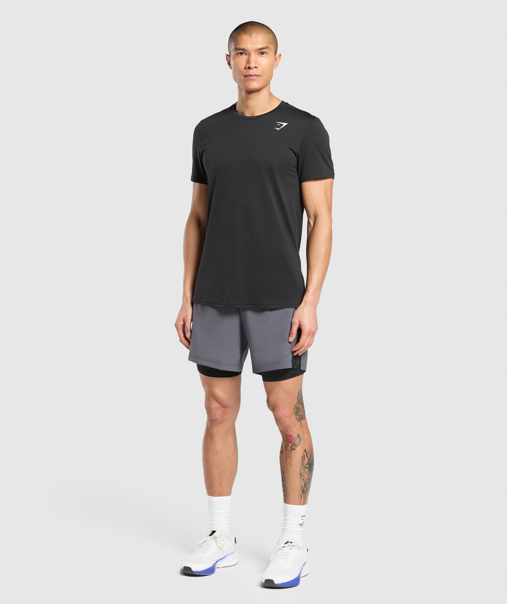 Gymshark Sport 7" 2 In 1 Shorts Dark Grey