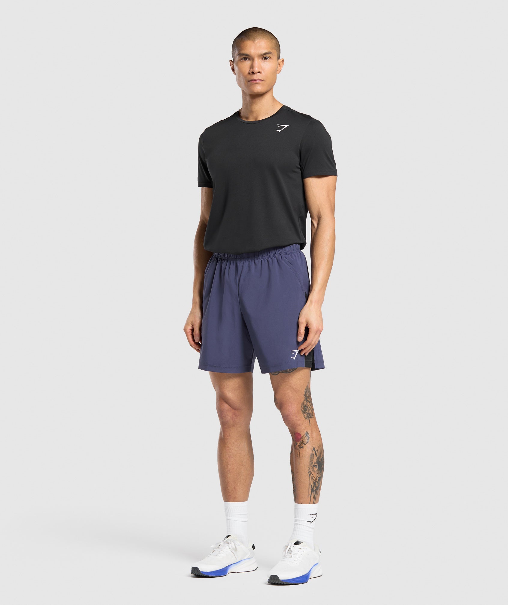 Gymshark Sport 7" Shorts Weighted Purple