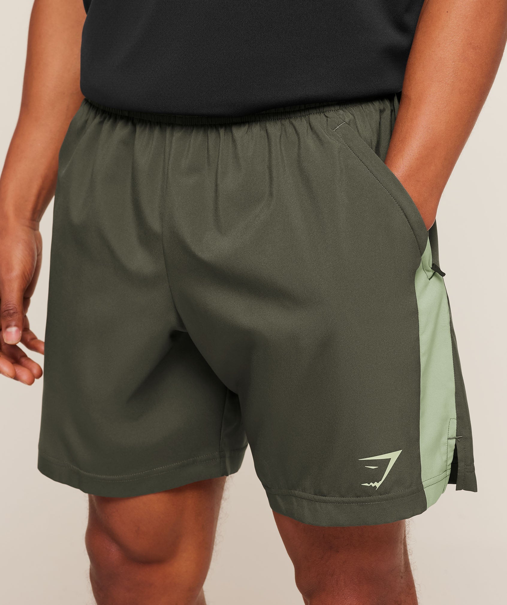 Gymshark Sport 7" Shorts Strength Green
