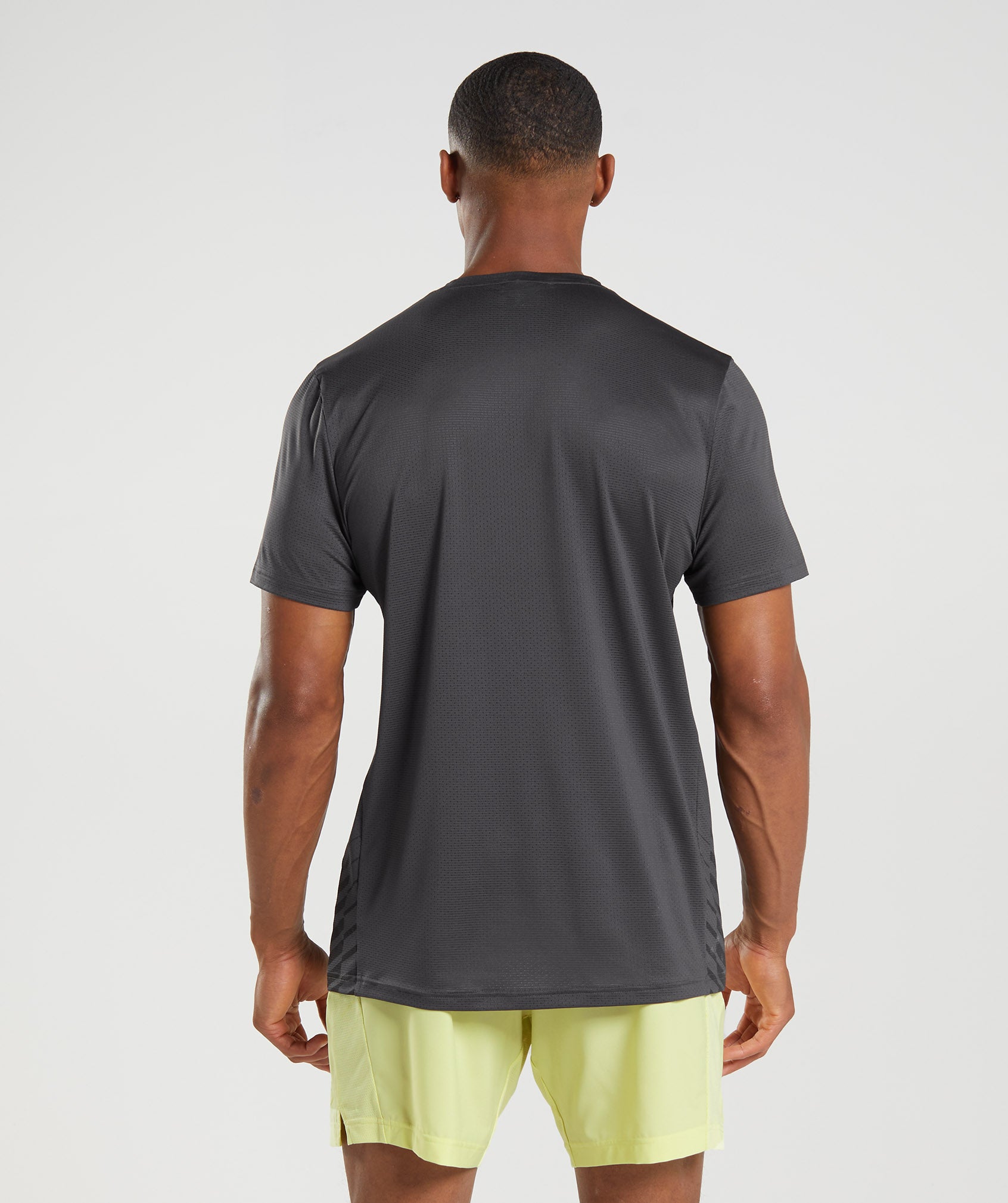 Gymshark Sport Stripe T-Shirt Onyx Grey