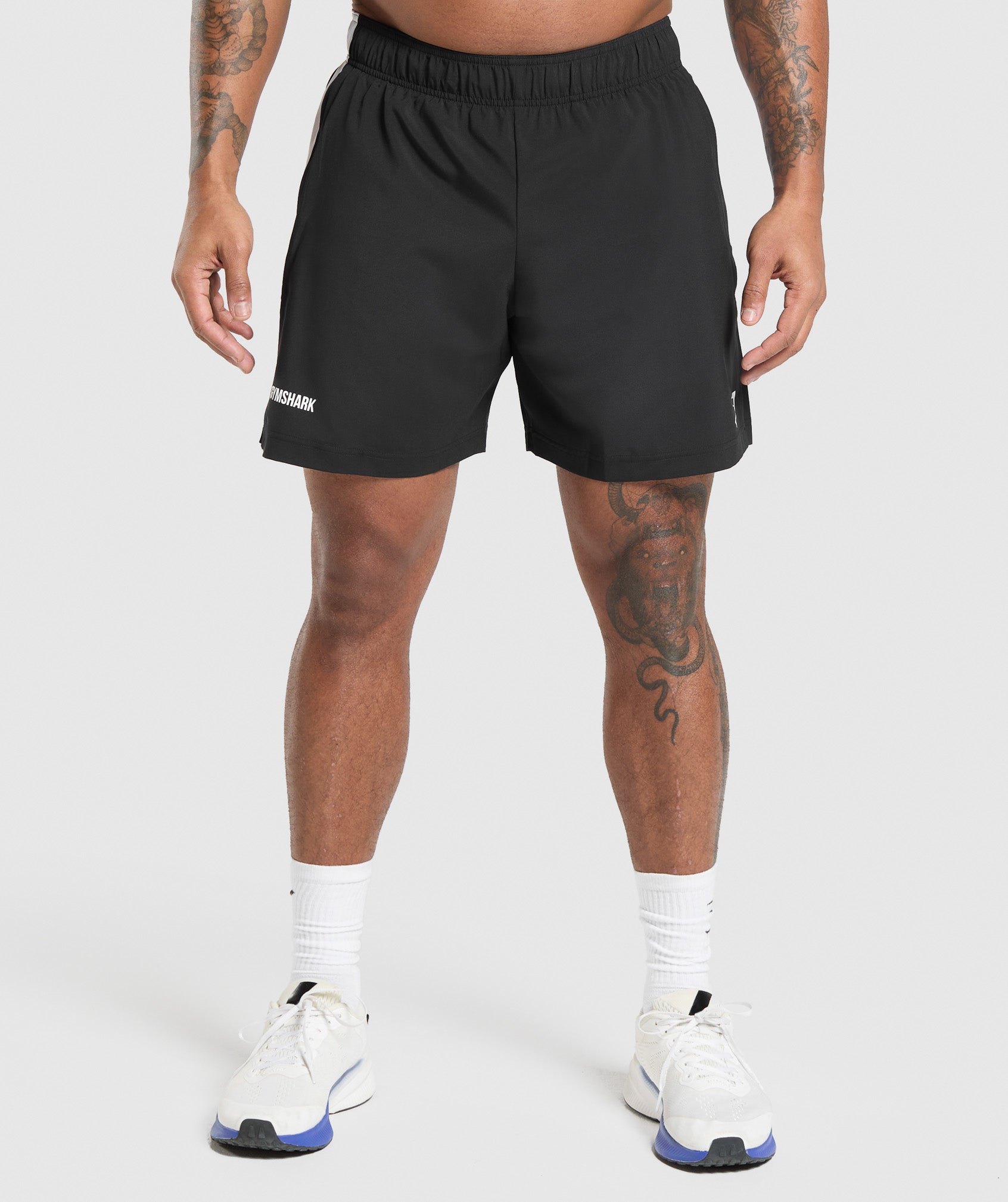 Gymshark Sport Panel 7" Shorts Black