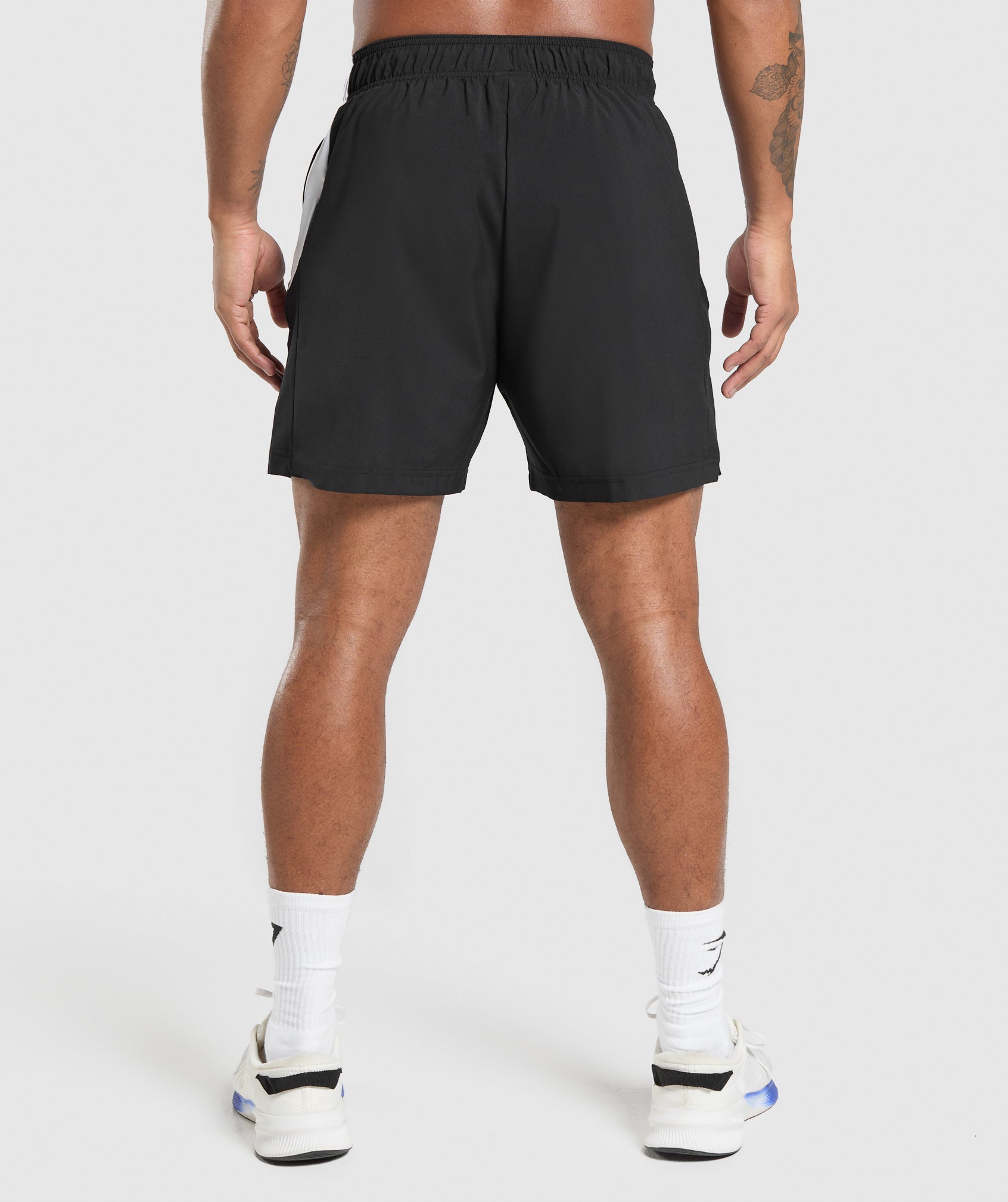 Gymshark Sport Panel 7" Shorts Black