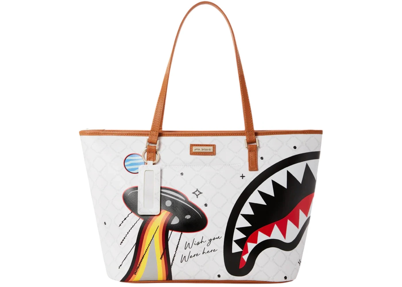 Sprayground Ufo Flying Colors Tote Multicolor