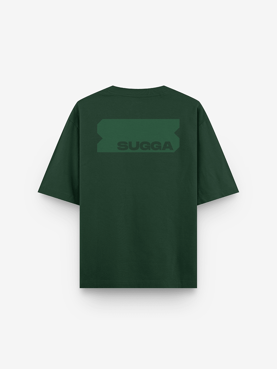 Sugga Stamp Tshirt - Olive Green Regular Fit