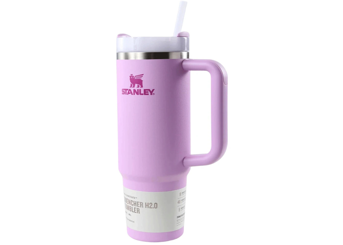 Stanley The Quencher H2.0 Flow State 30Oz Tumbler Soft Orchid