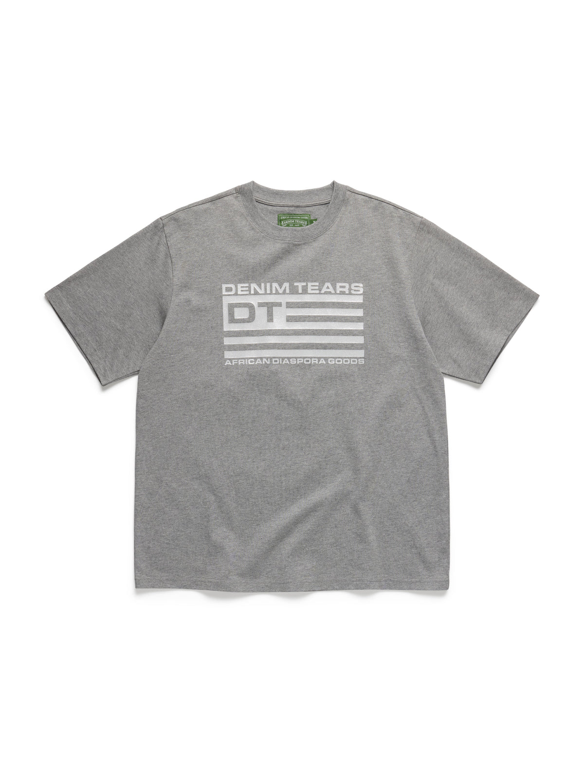 Denim Tears Flag Tee Grey
