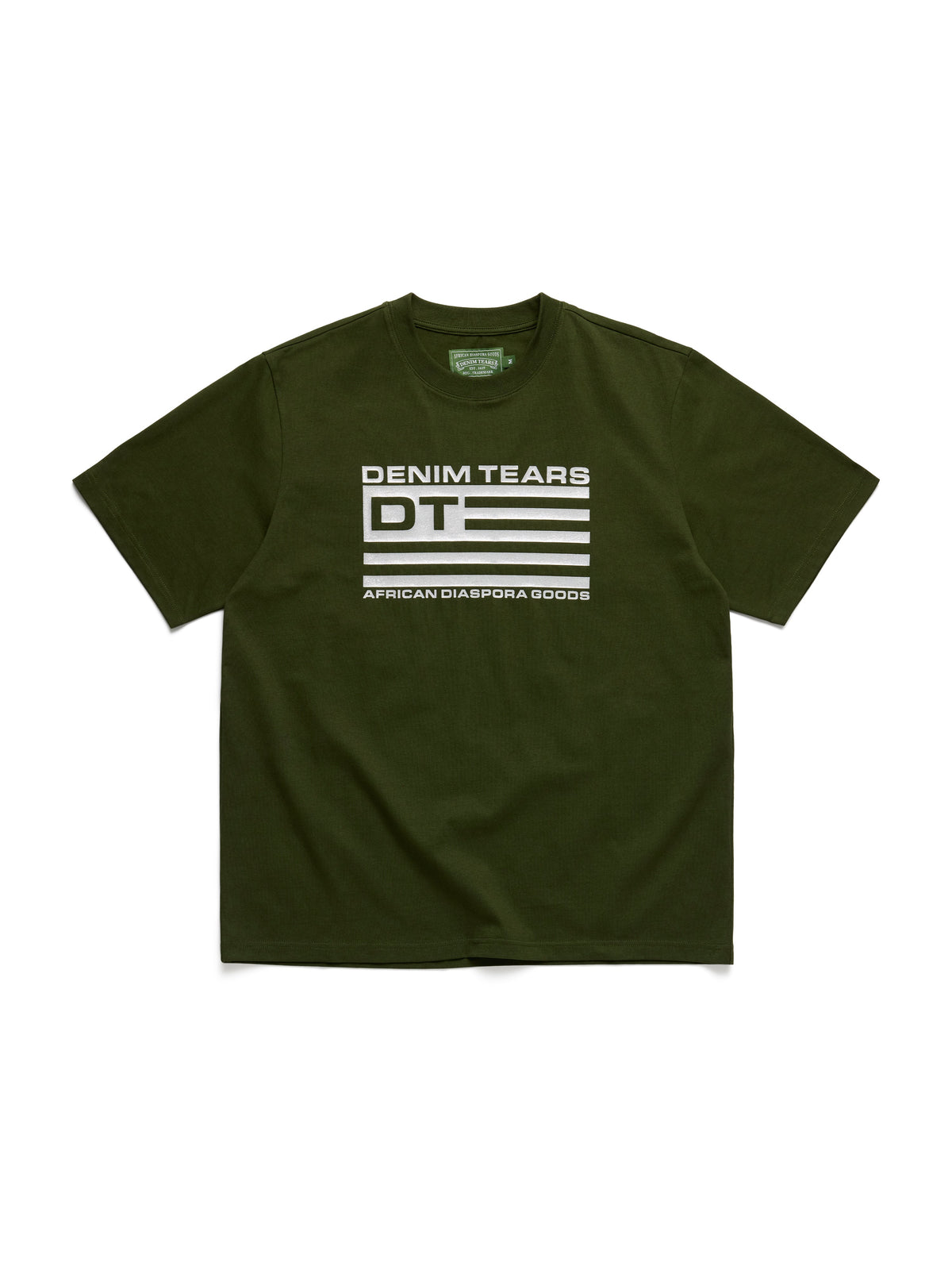 Denim Tears Flag Tee Military Green