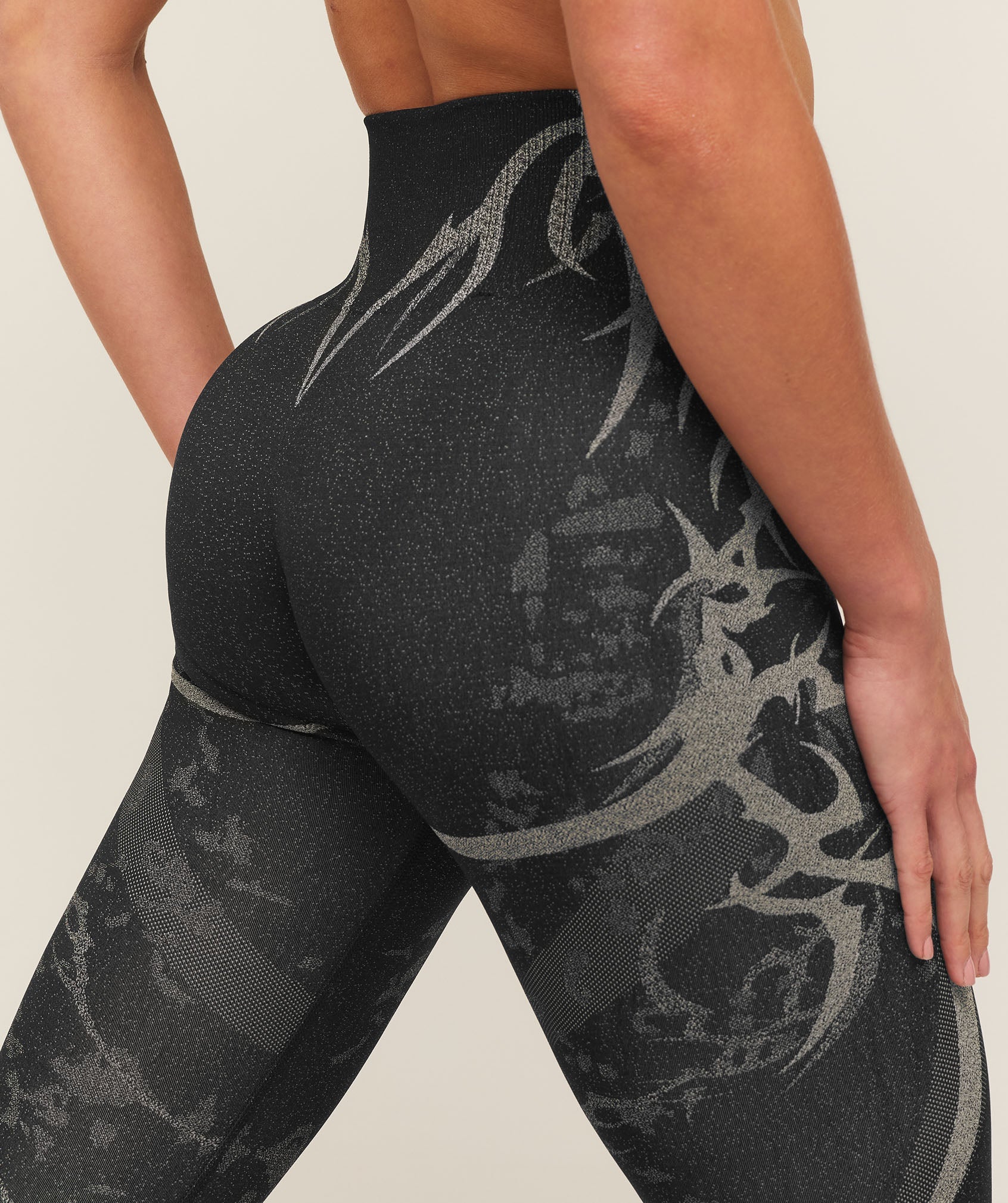 Women's Gymshark Storm Seamless Leggings Black