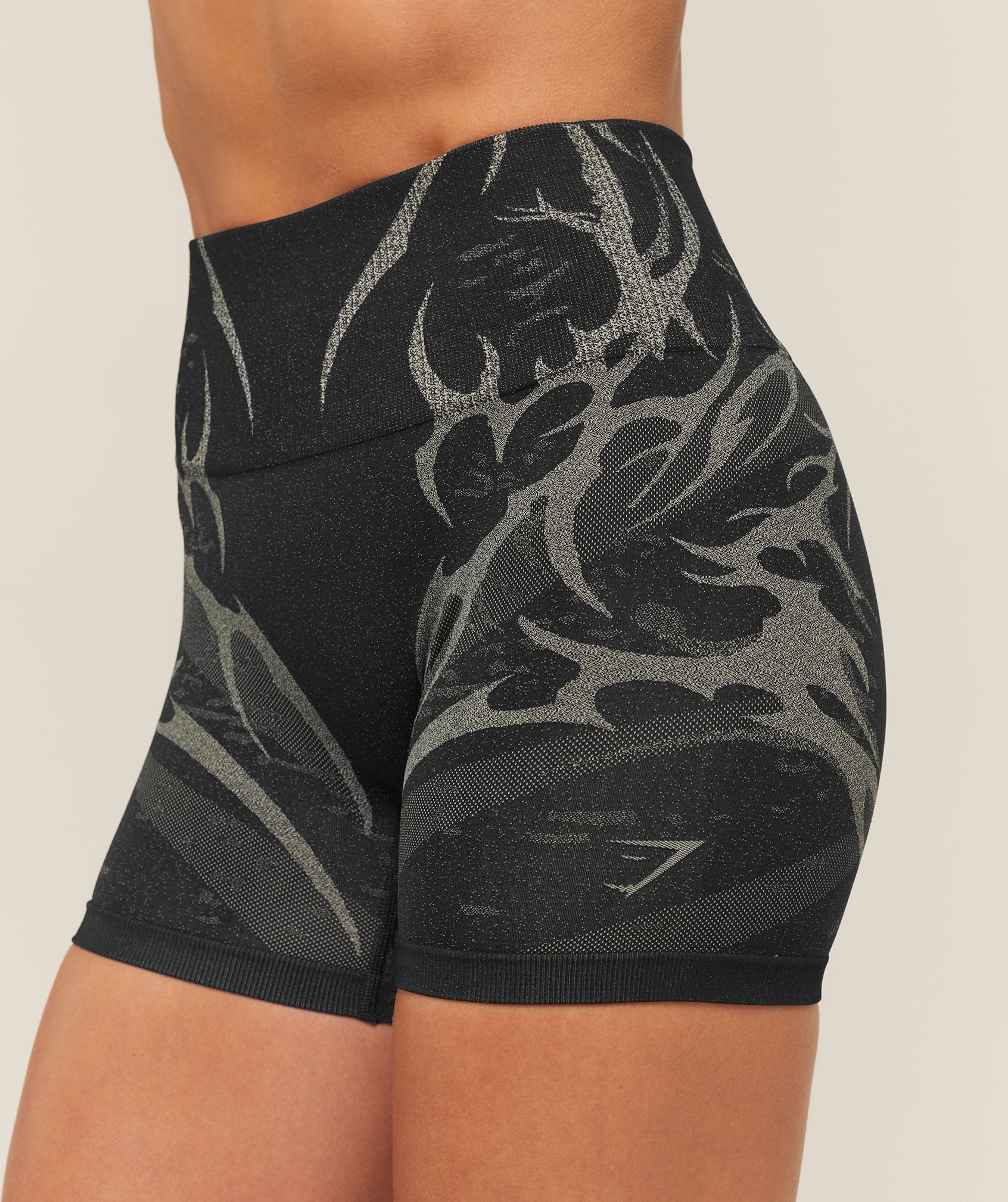 Women's Gymshark Storm Seamless Shorts Black