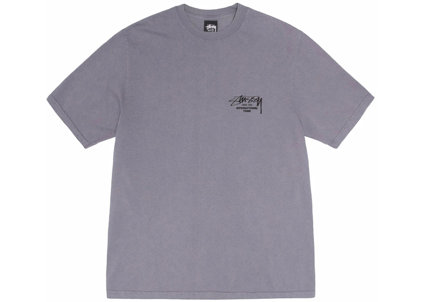 stussy beat sounds pigment dyed tee shark