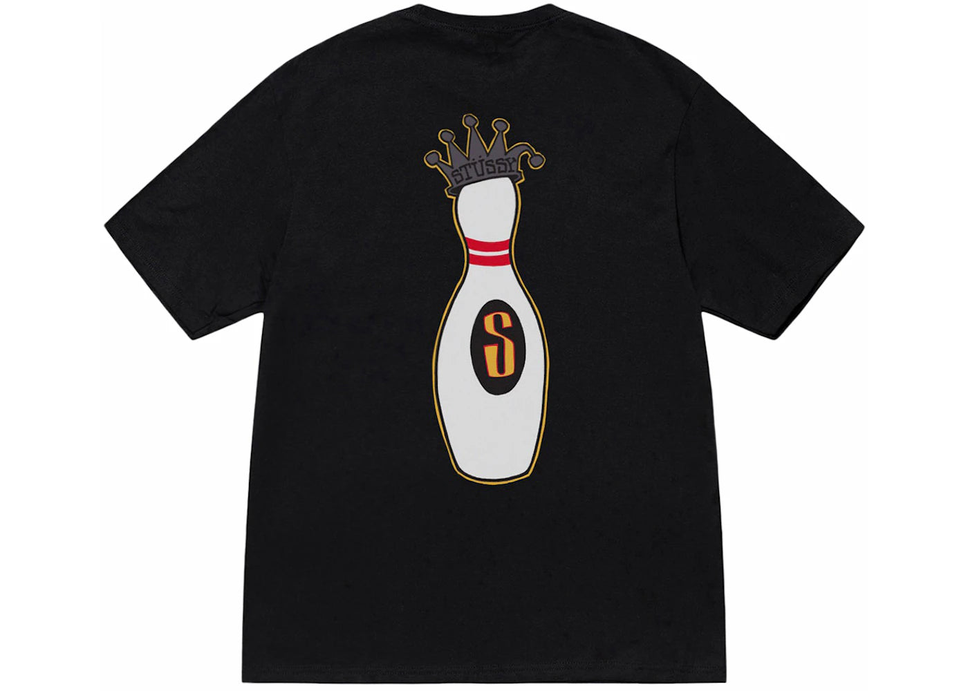 Stussy Kingpin Tee Black India | Kicks Machine