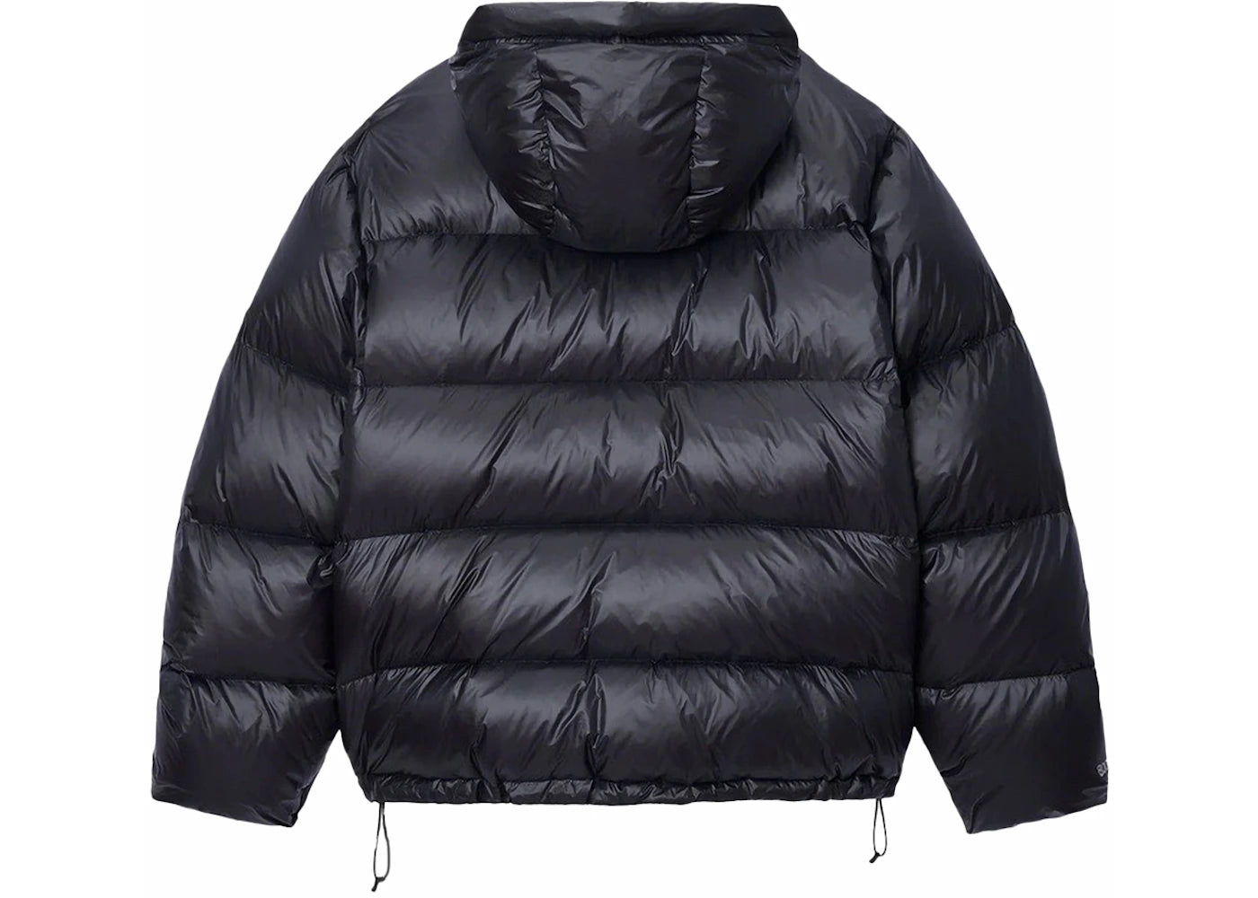 stussy micro ripstop down parka phantom black
