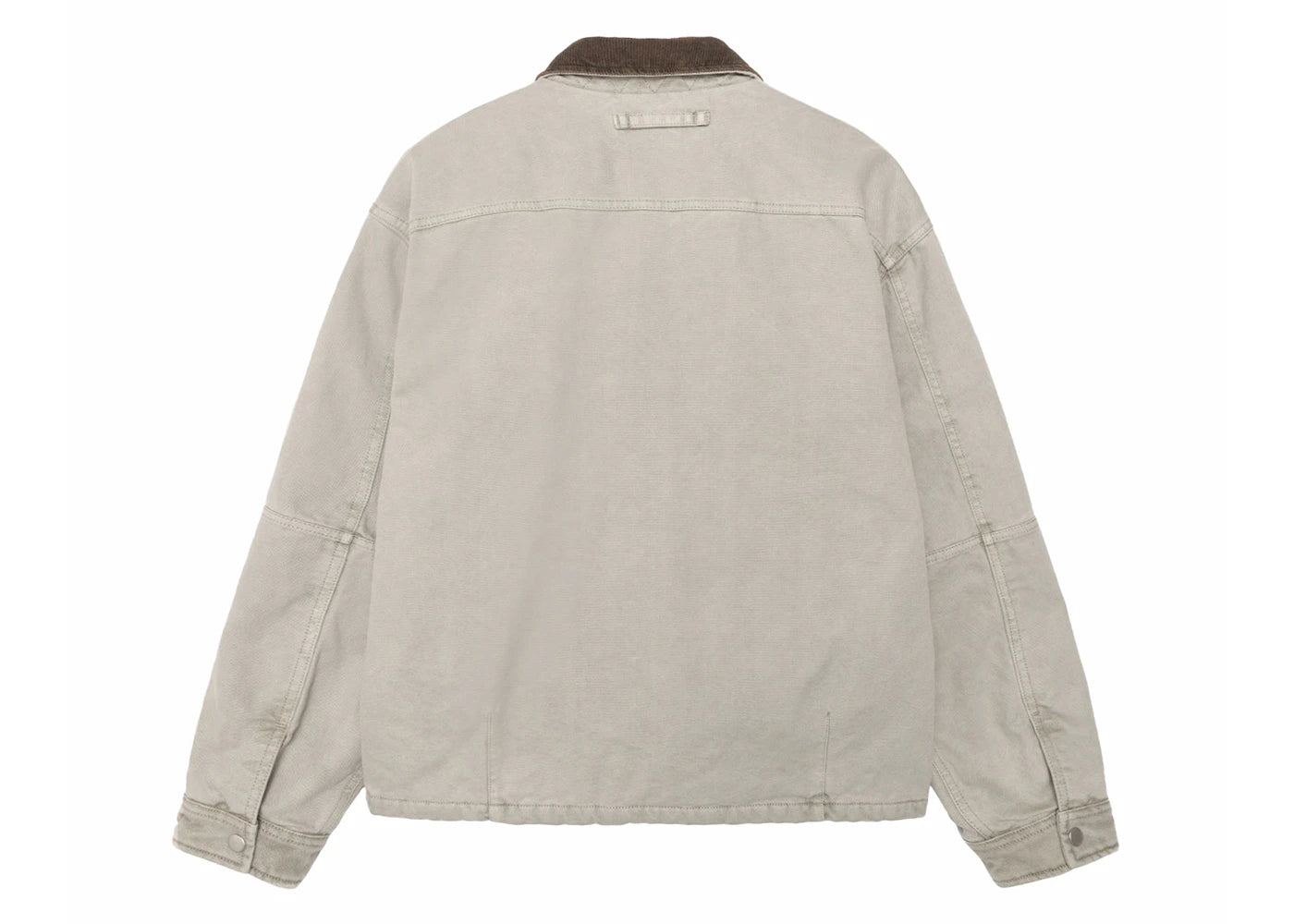 stussy workgear jacket grey