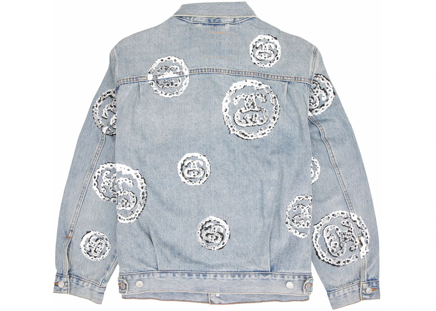 stussy x denim tears type 2 jacket indigo