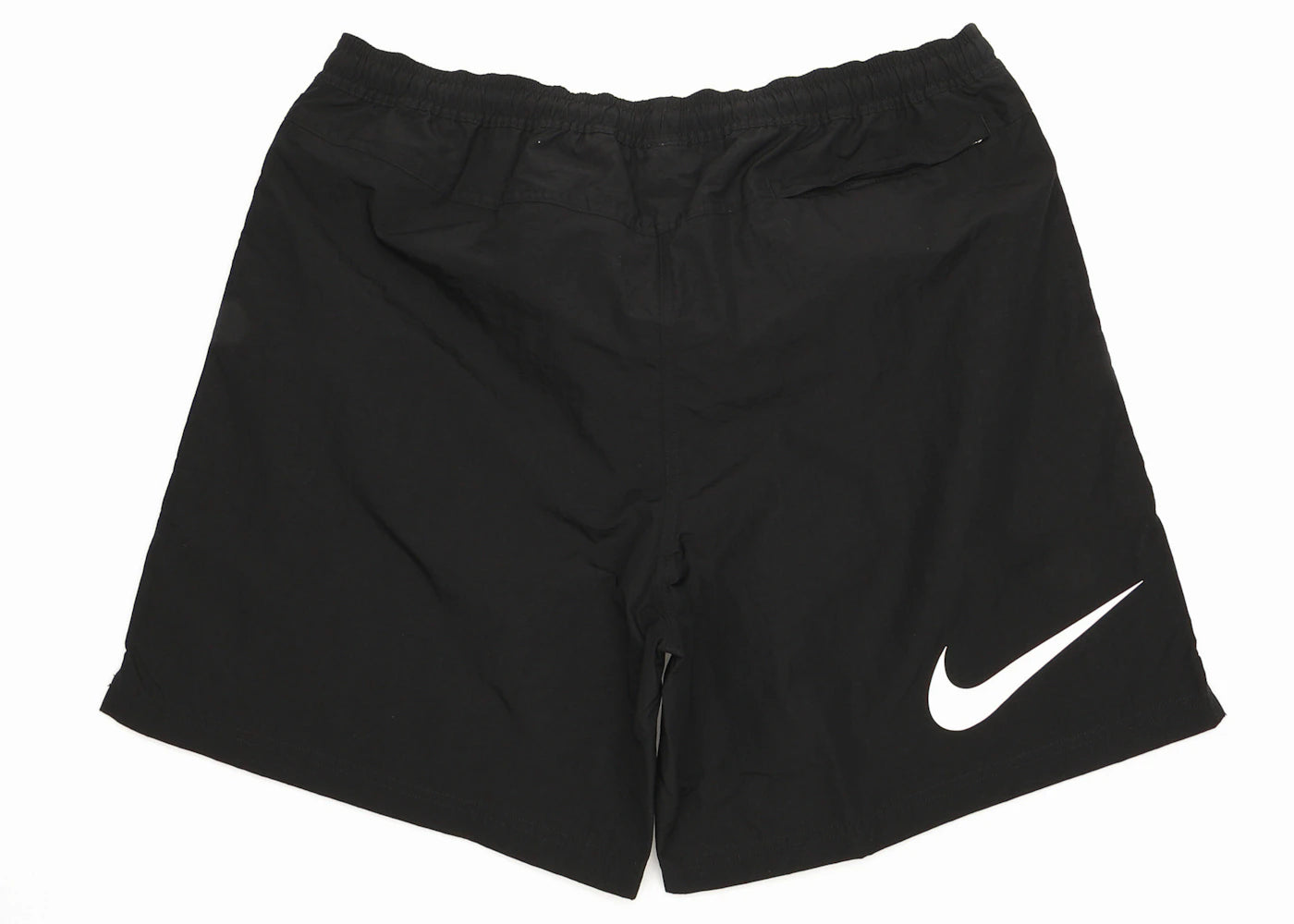stussy x nike nylon short black