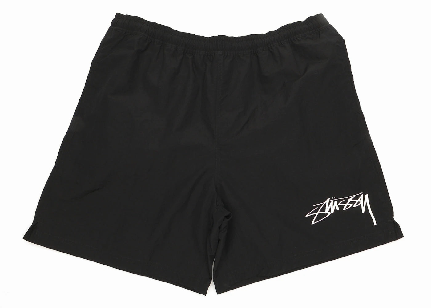 stussy x nike nylon short black