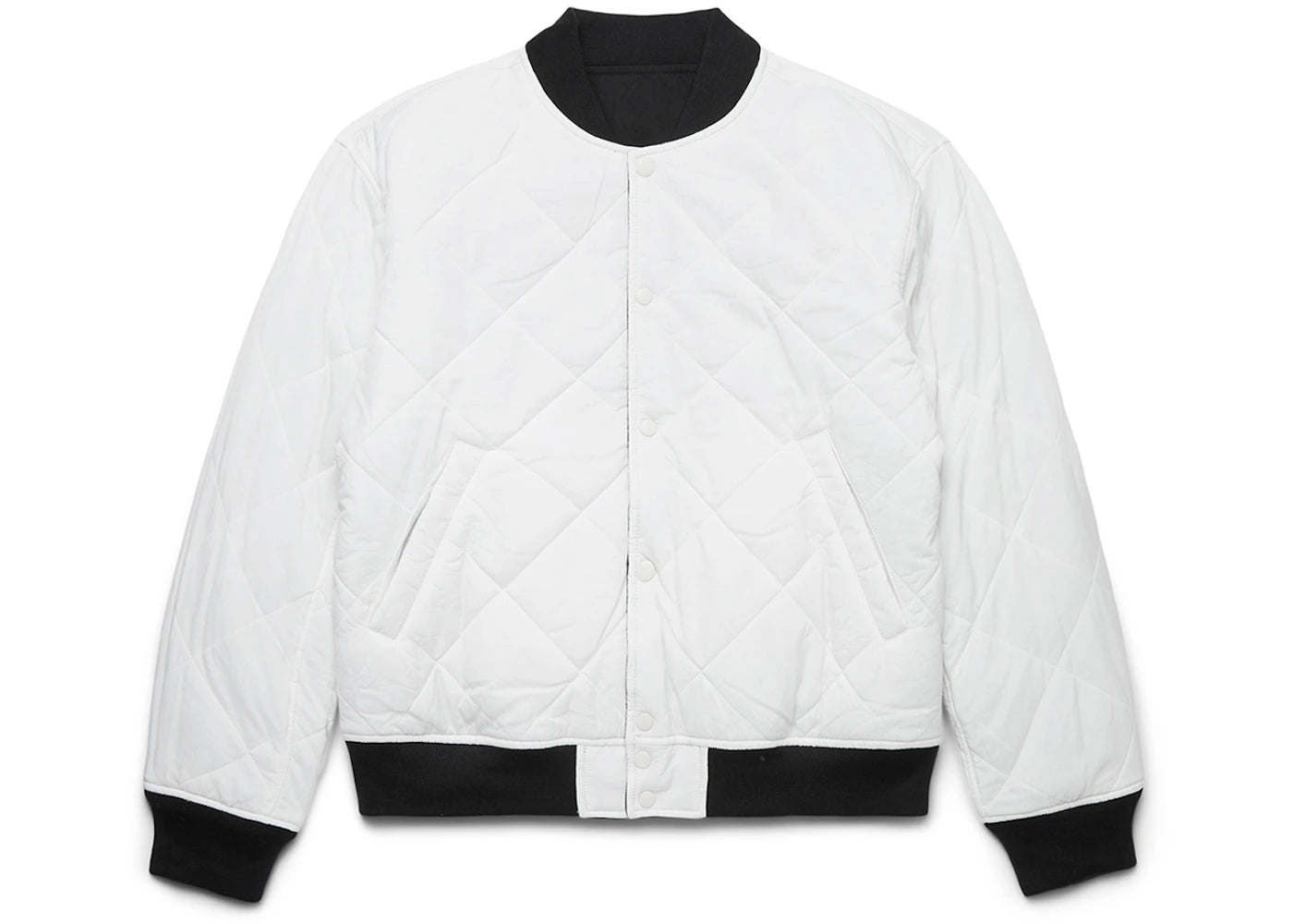 stussy x nike reversible varsity jacket black/sail
