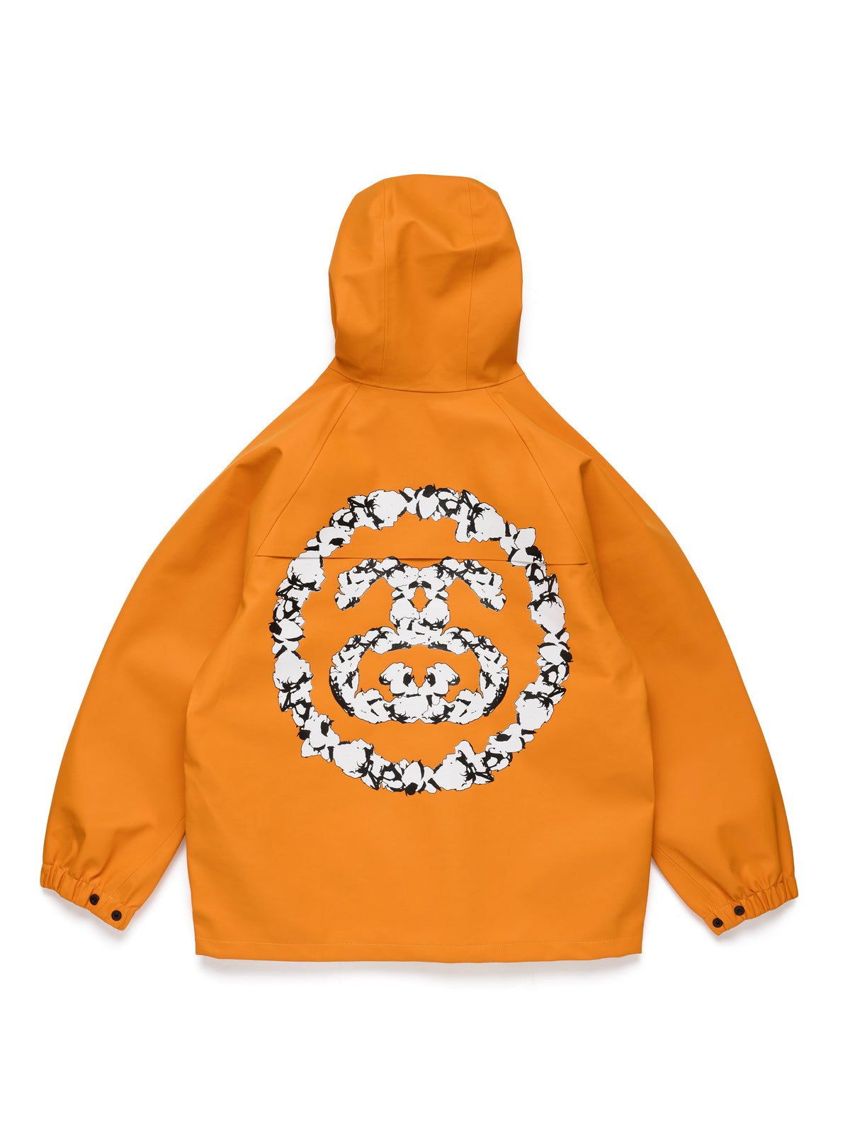 Stüssy Tears Fishing Slicker Jacket Orange