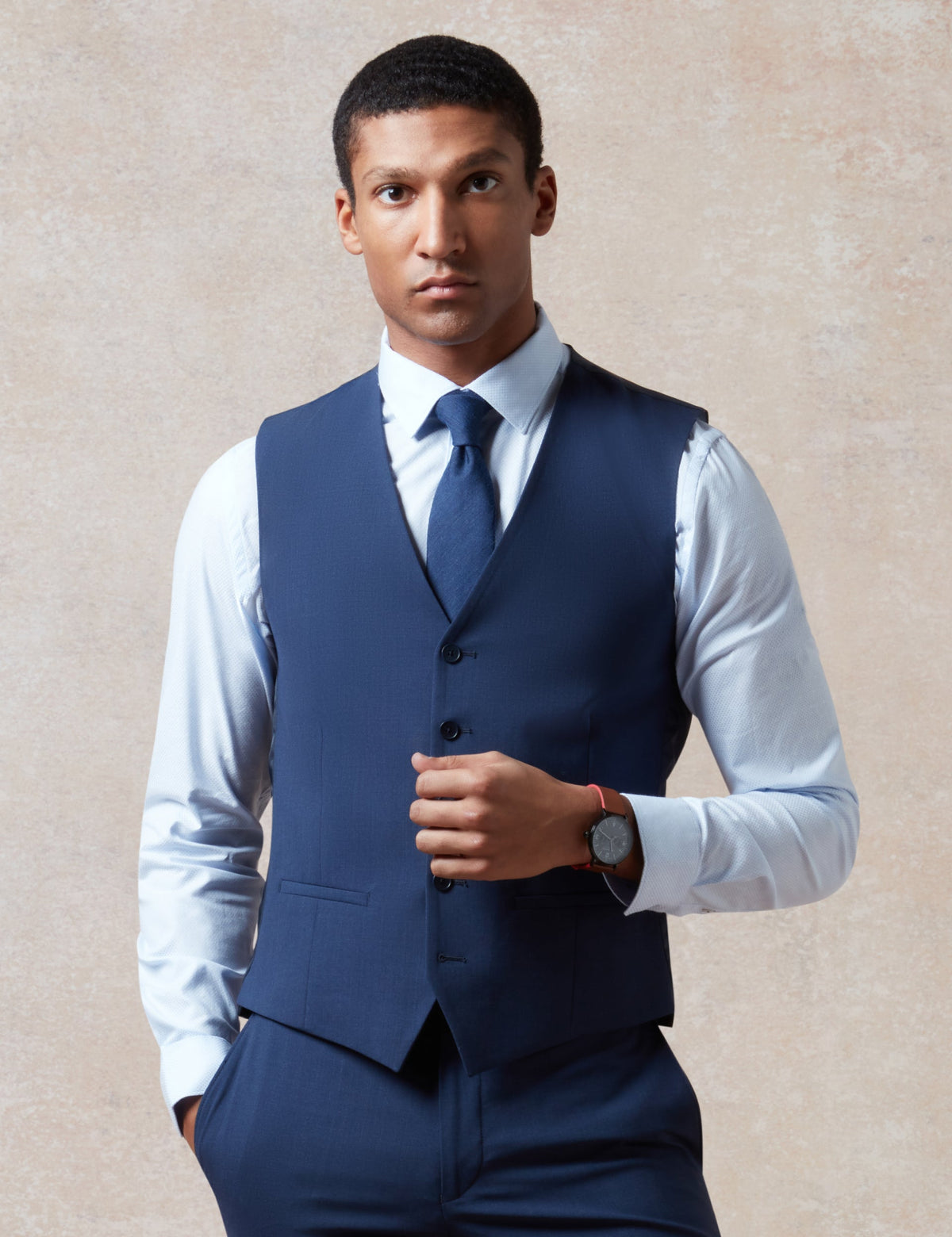 Ted Baker Algerw Performance Stretch Slim Fit Suit Waistcoat