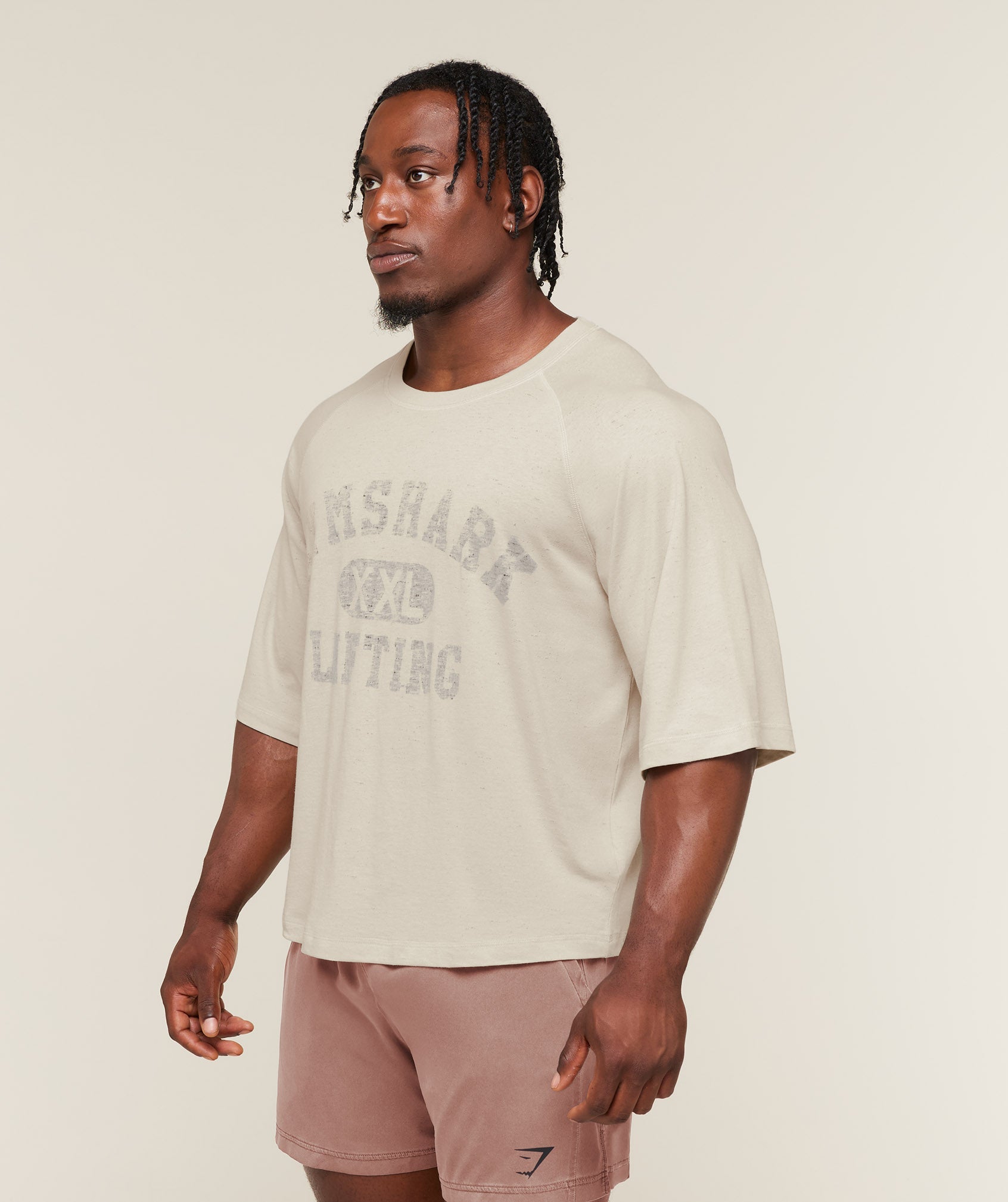 Gymshark Summer Pump T-Shirt Pebble Grey