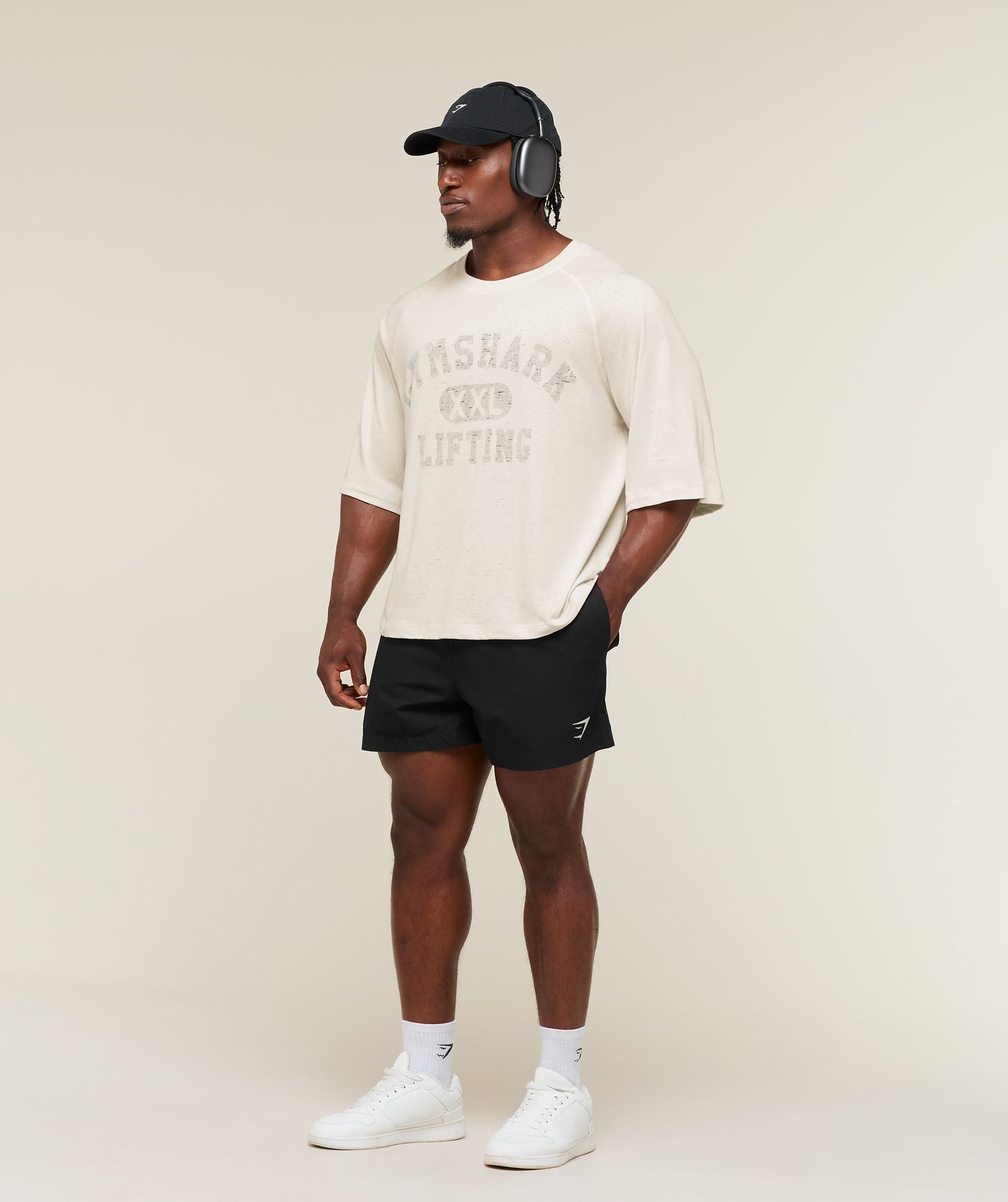 Gymshark Summer Pump T-Shirt Tinted White