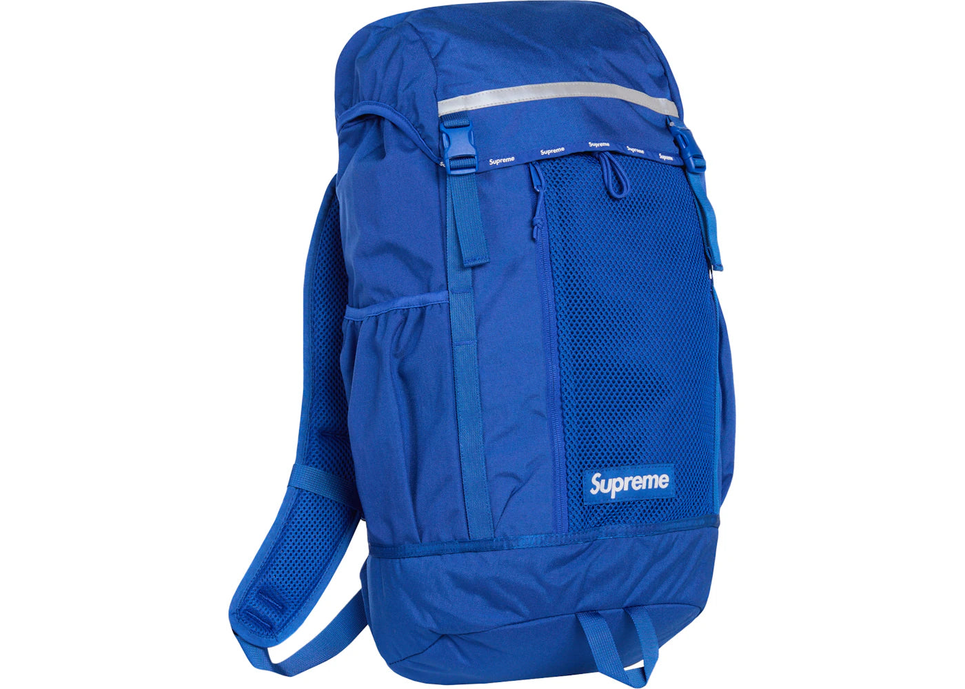 supreme logo backpack (fw24) blue