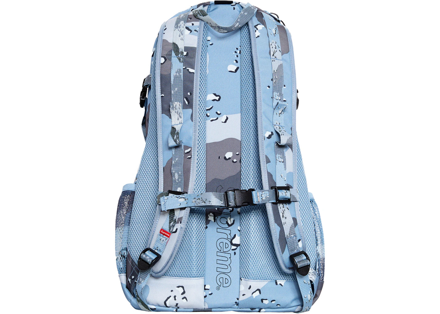 supreme backpack (ss20) blue chocolate chip camo
