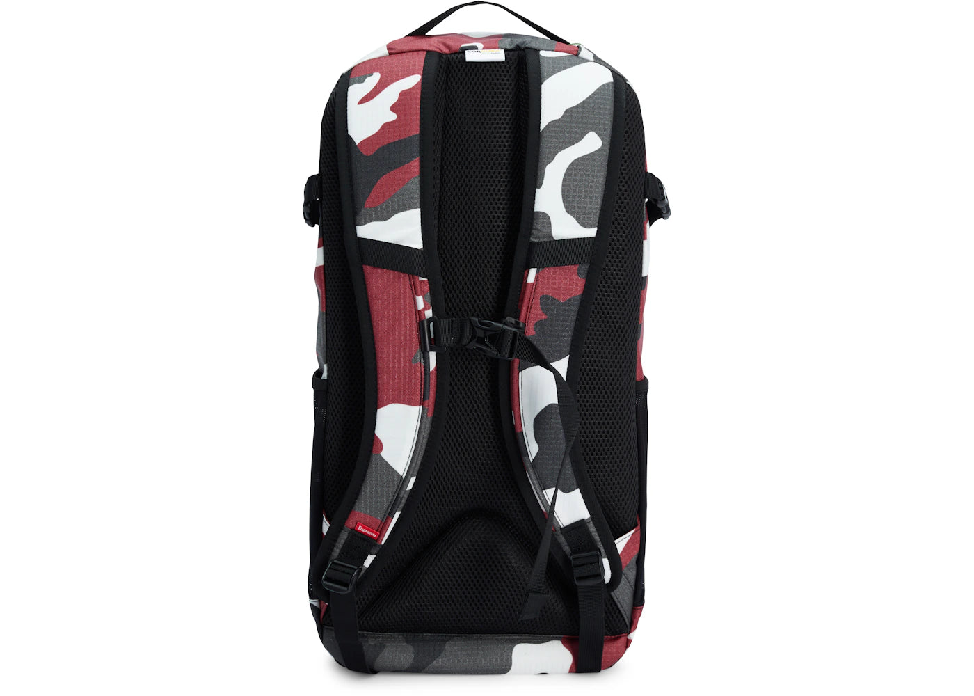 supreme backpack (ss21) red camo