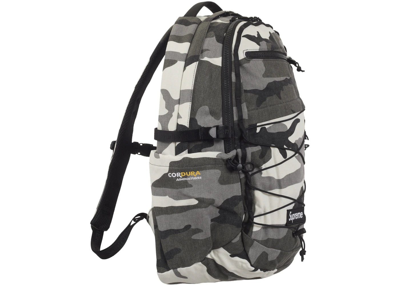 supreme logo backpack (ss25) snow camo