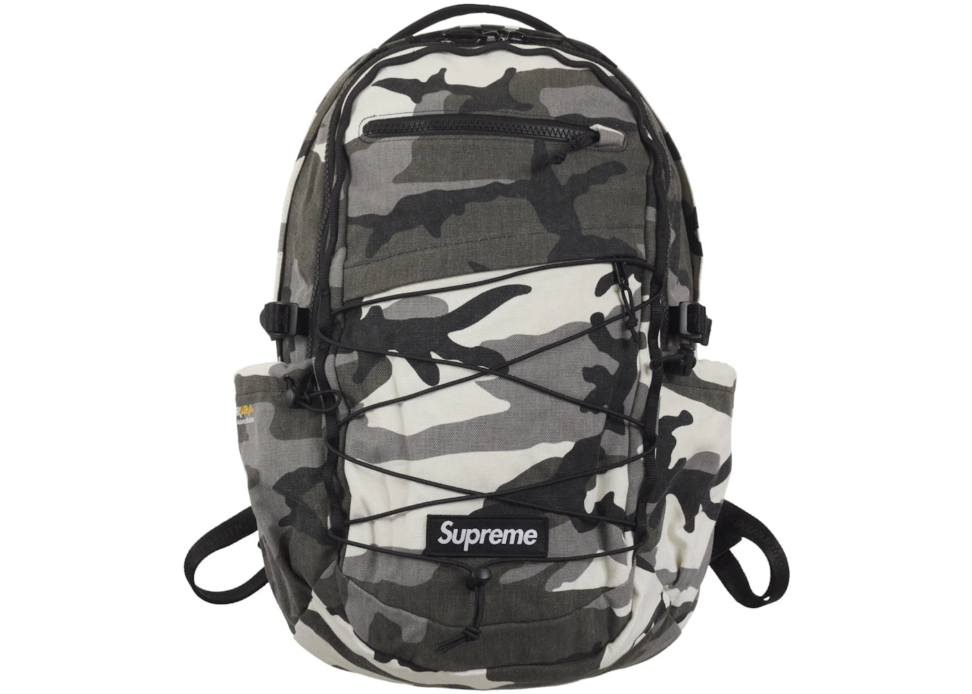 Supreme Logo Backpack (Ss25) Snow Camo