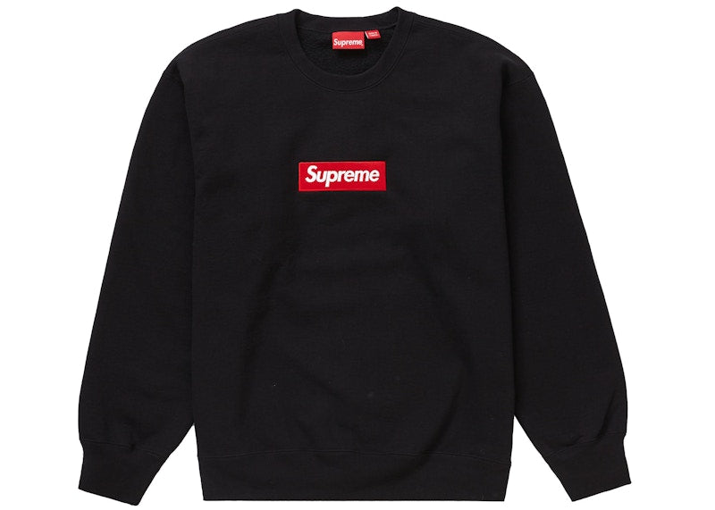 Supreme Box Logo Crewneck (Fw22) Black