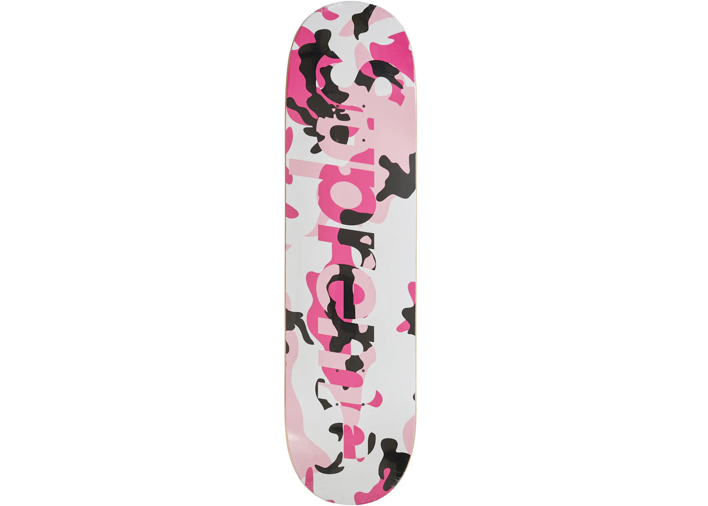 Supreme Camo Logo Skateboard Deck Pink Camo – Kicks Machine