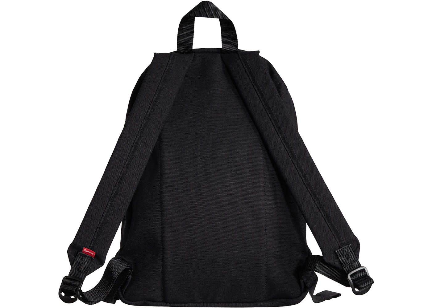 supreme canvas backpack black