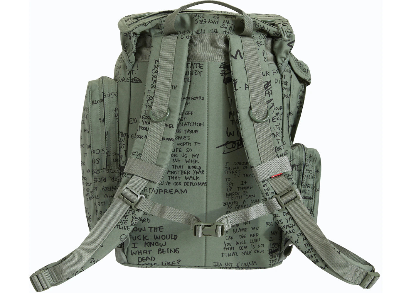 supreme field backpack olive gonz