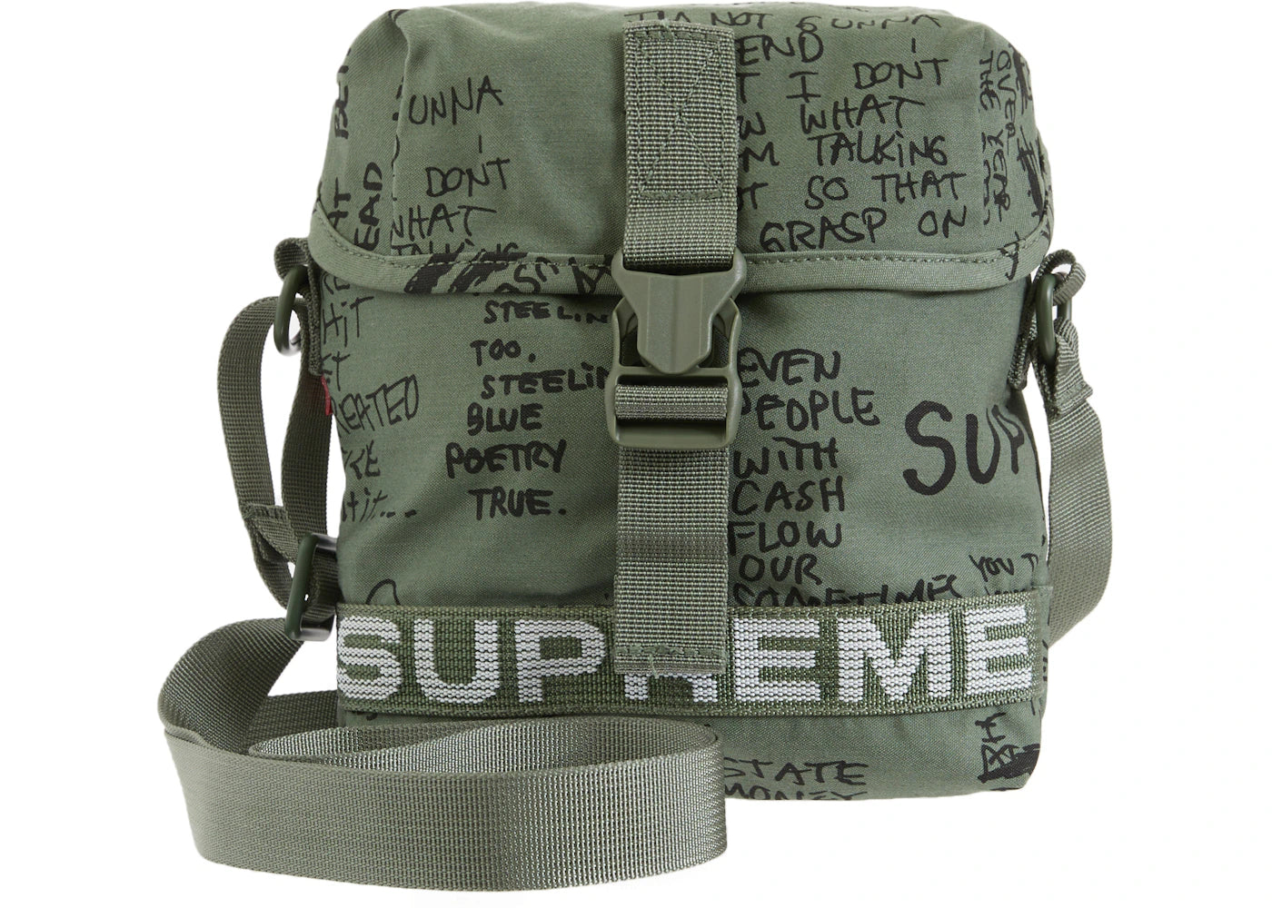 Supreme Field Side Bag Olive Gonz – Kicks Machine
