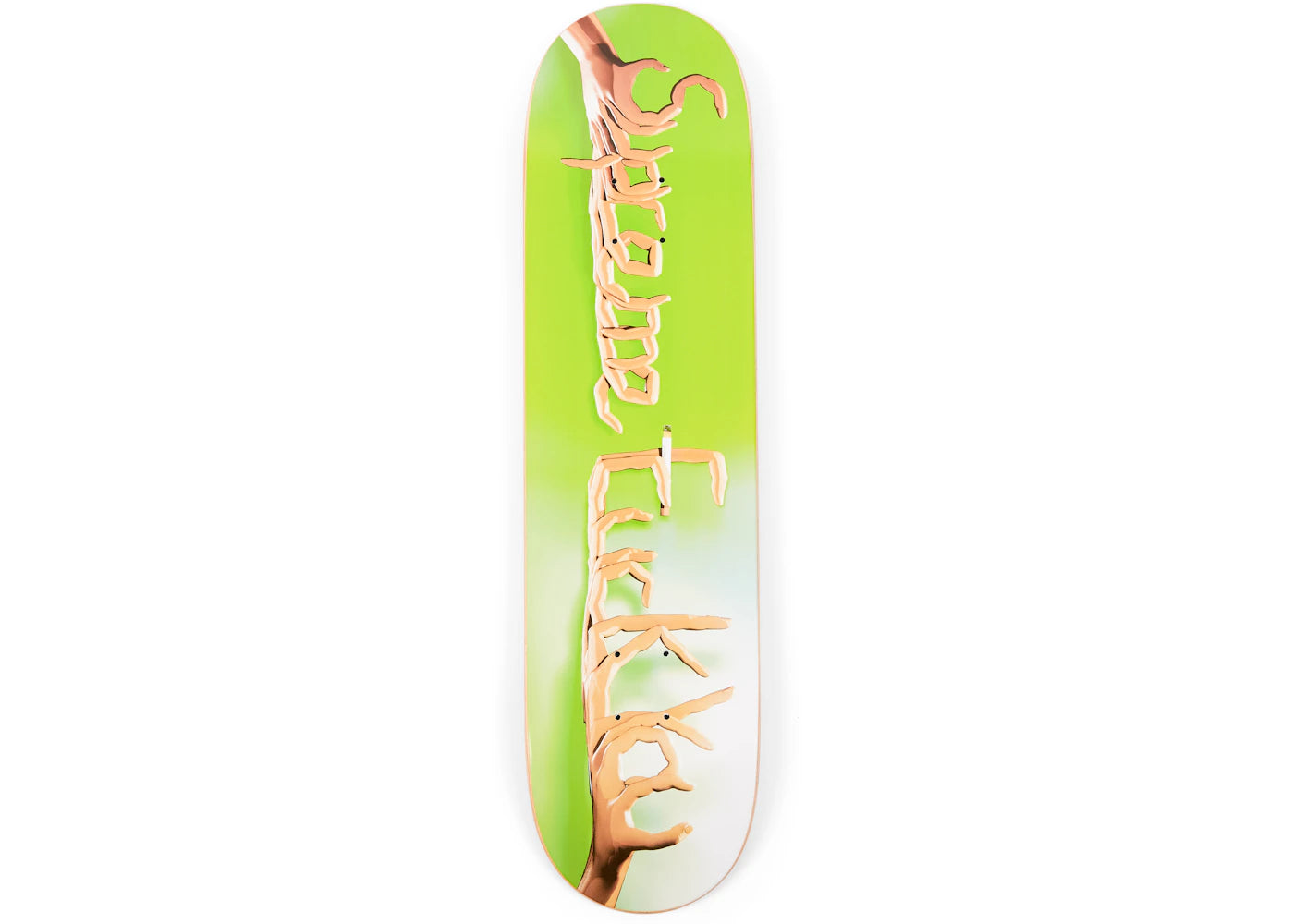 Supreme Fuck You Skateboard Skateboard Deck Green