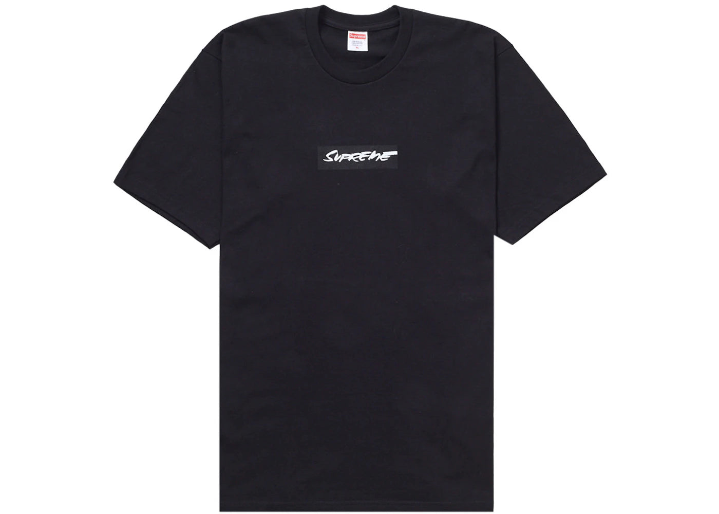 supreme futura box logo tee black