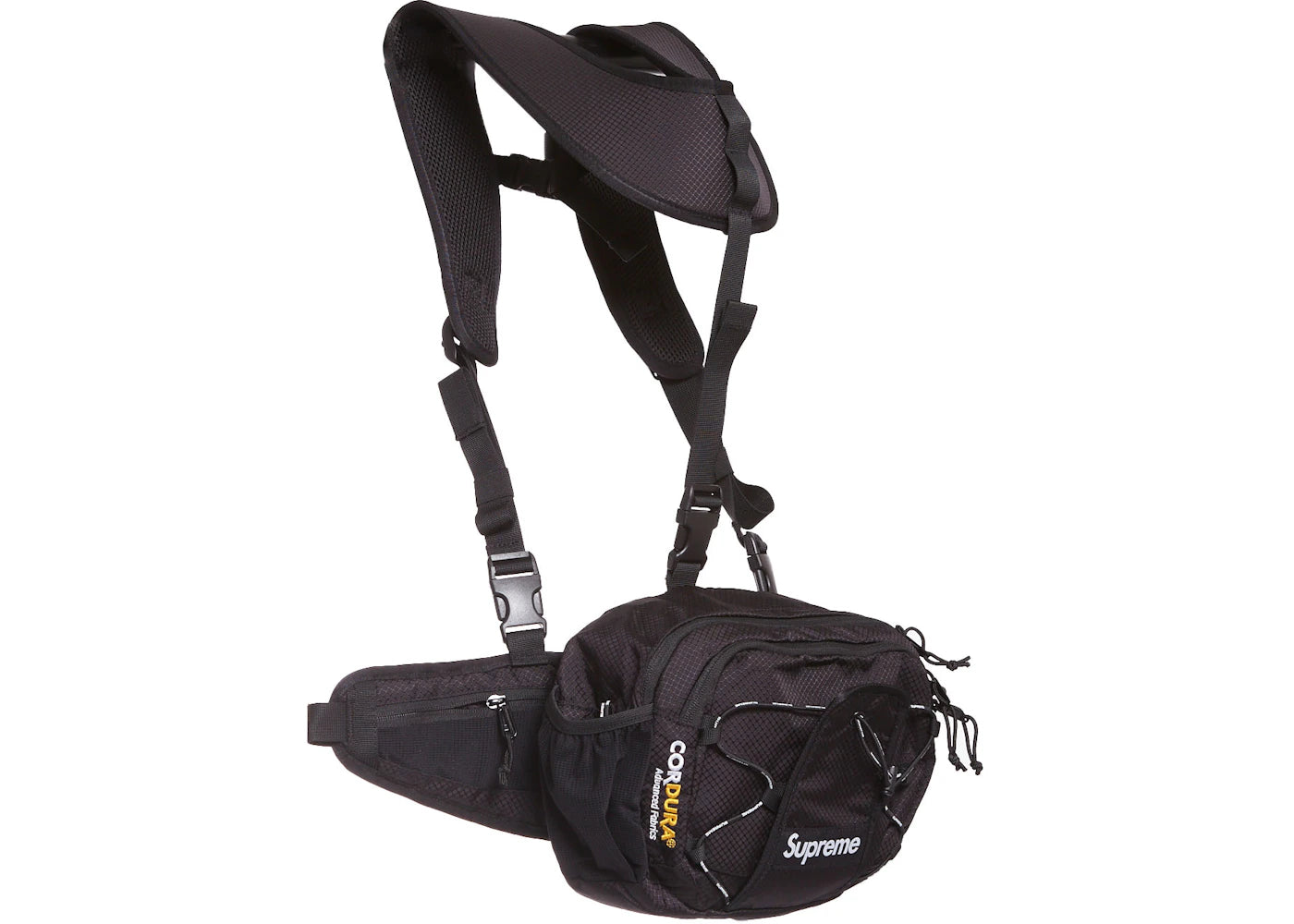 Supreme Harness Waist Bag Black