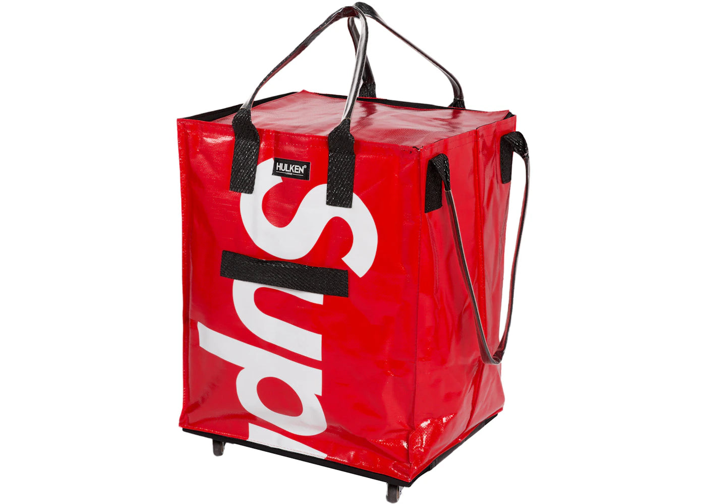 Supreme Hulken Rolling Tote Bag Red India | Kicks Machine