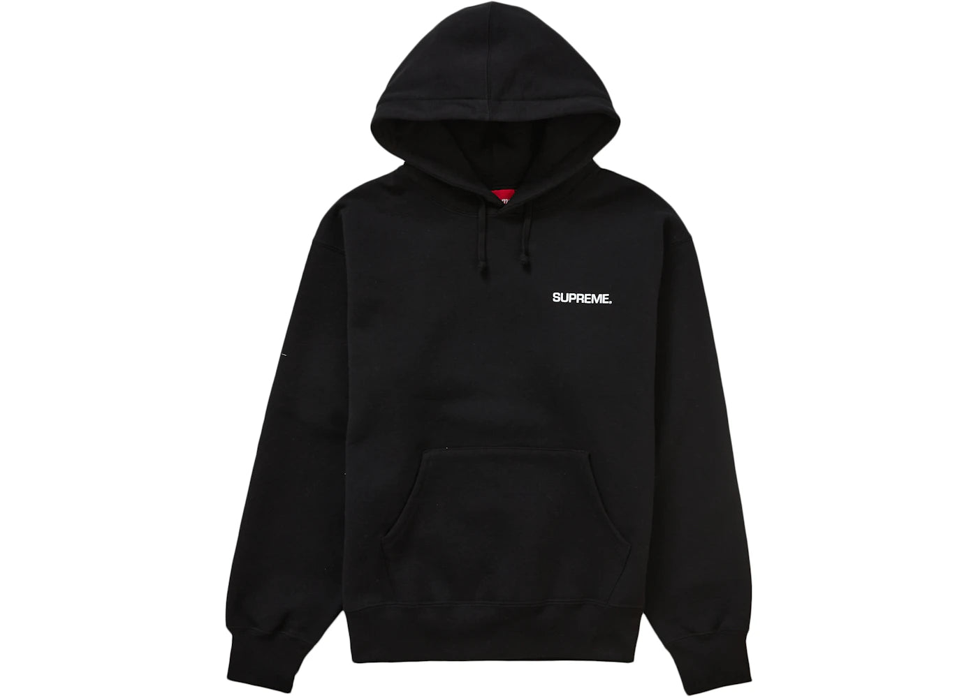 supreme immortal hooded sweatshirt black