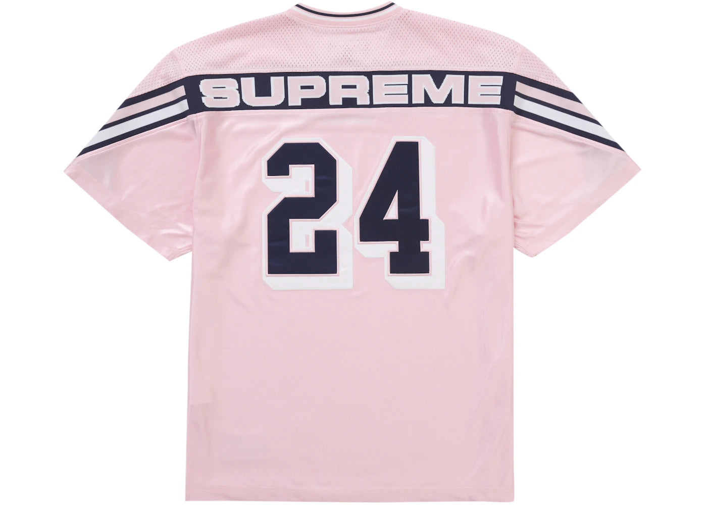 シャツ supreme jacquard rib football jersey M Supreme Jacquard Rib Football Jersey Pink – Kicks Machine