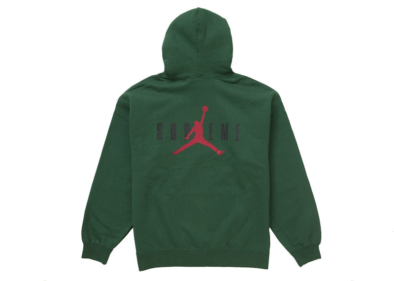 Supreme Jordan Hooded Sweatshirt (Fw24) Green