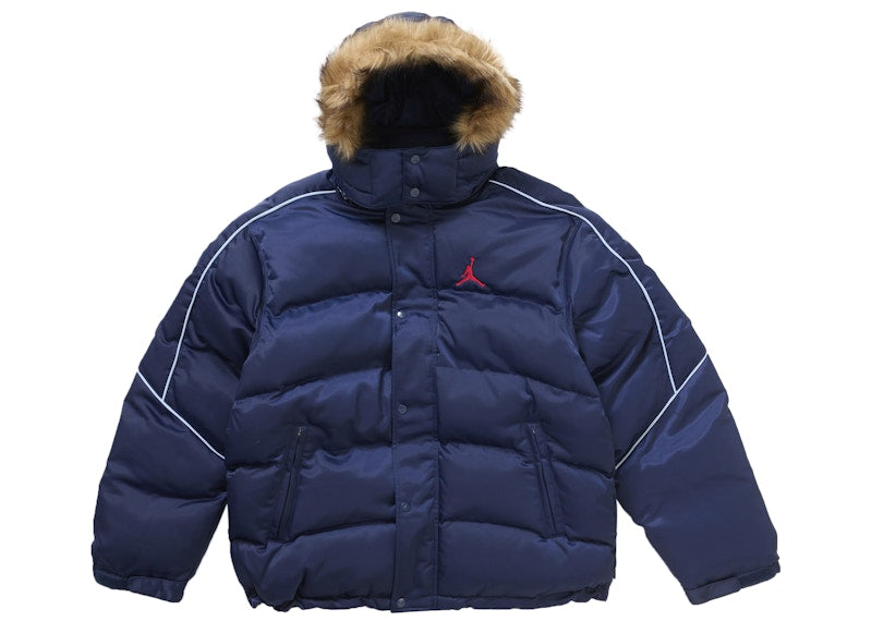 Supreme Jordan Puffer Jacket Navy