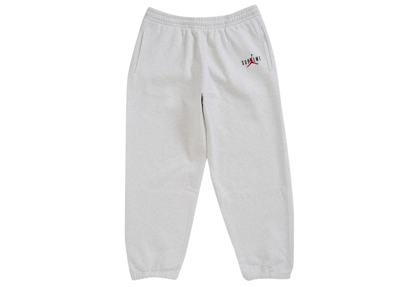 Supreme Jordan Sweatpant (Fw24) Ash Grey