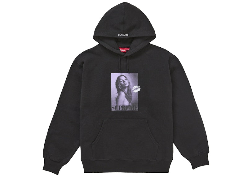Supreme Kate Moss Hooded Sweatshirt Black