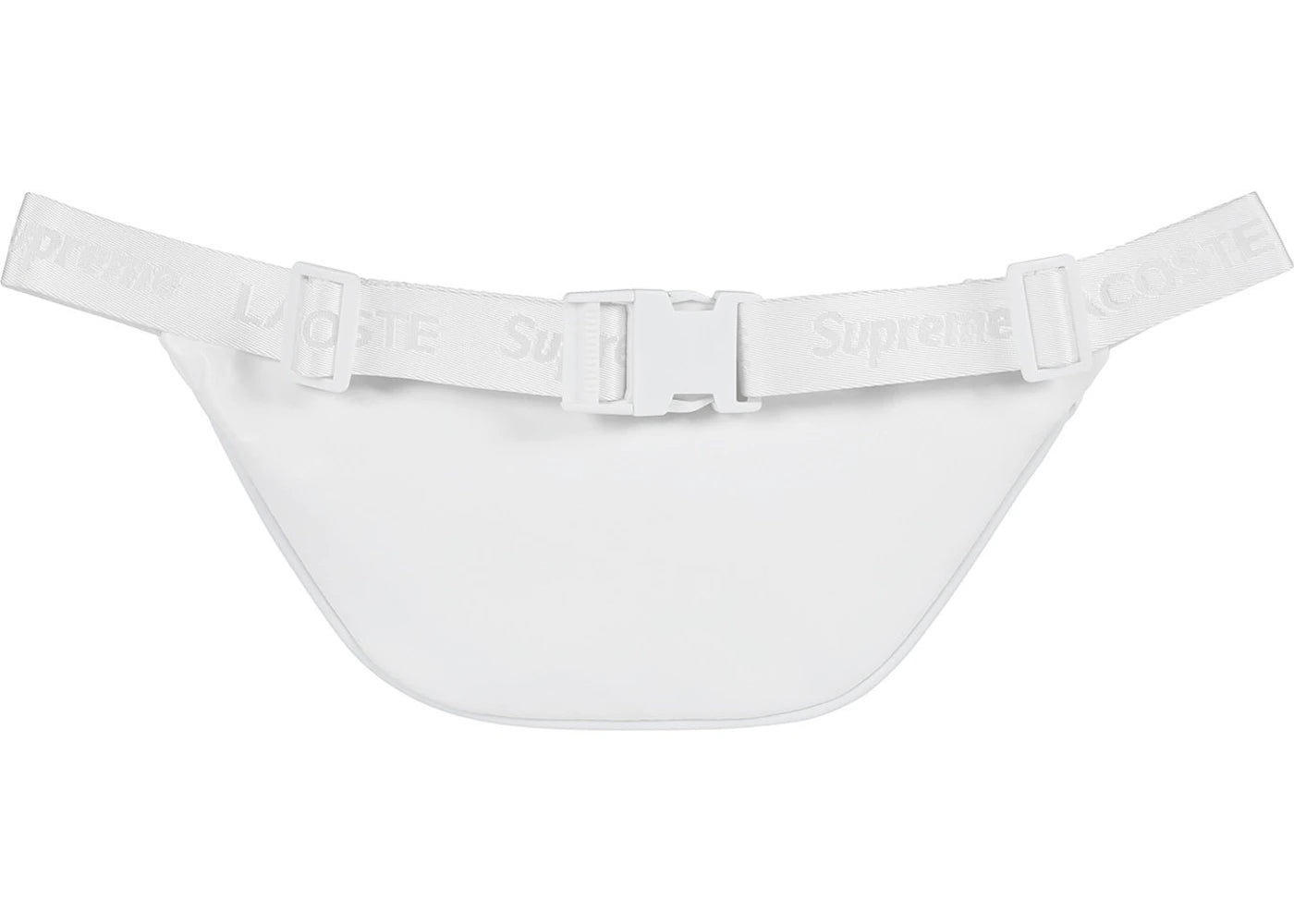 Supreme Lacoste Waist Bag White