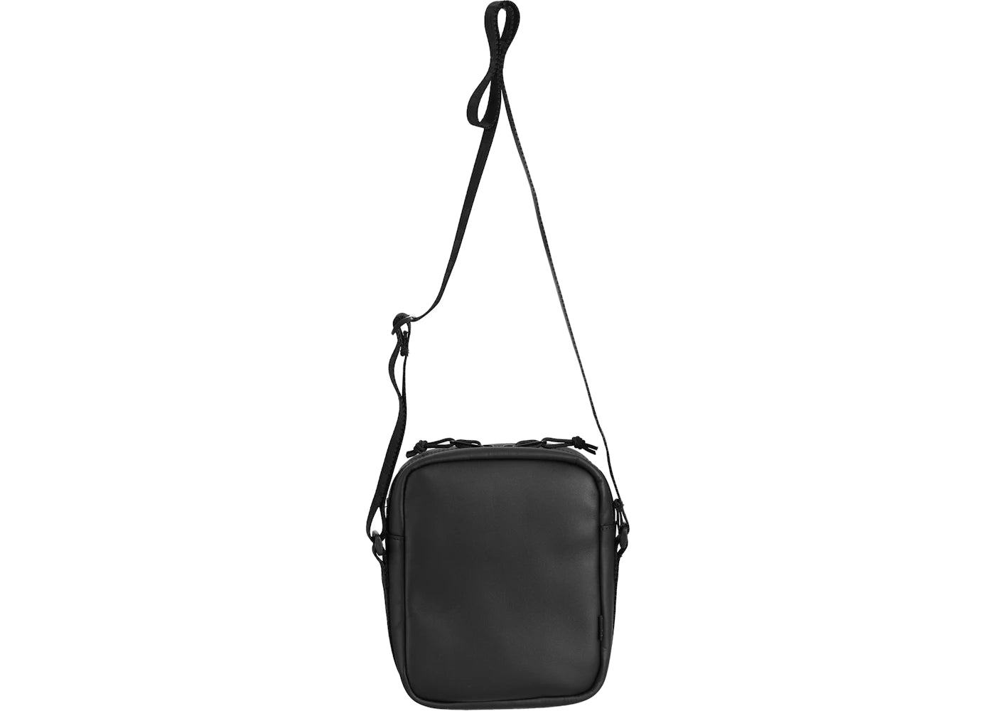 Supreme Leather Shoulder Bag Black