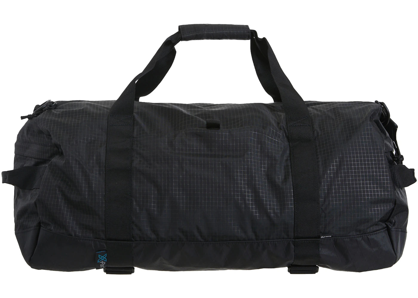 Supreme Logo Duffle Bag Black