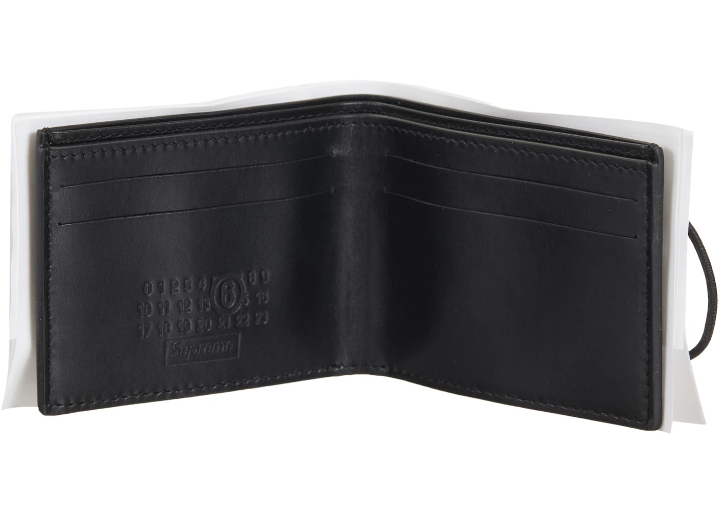 supreme mm6 maison margiela receipt wallet multicolor